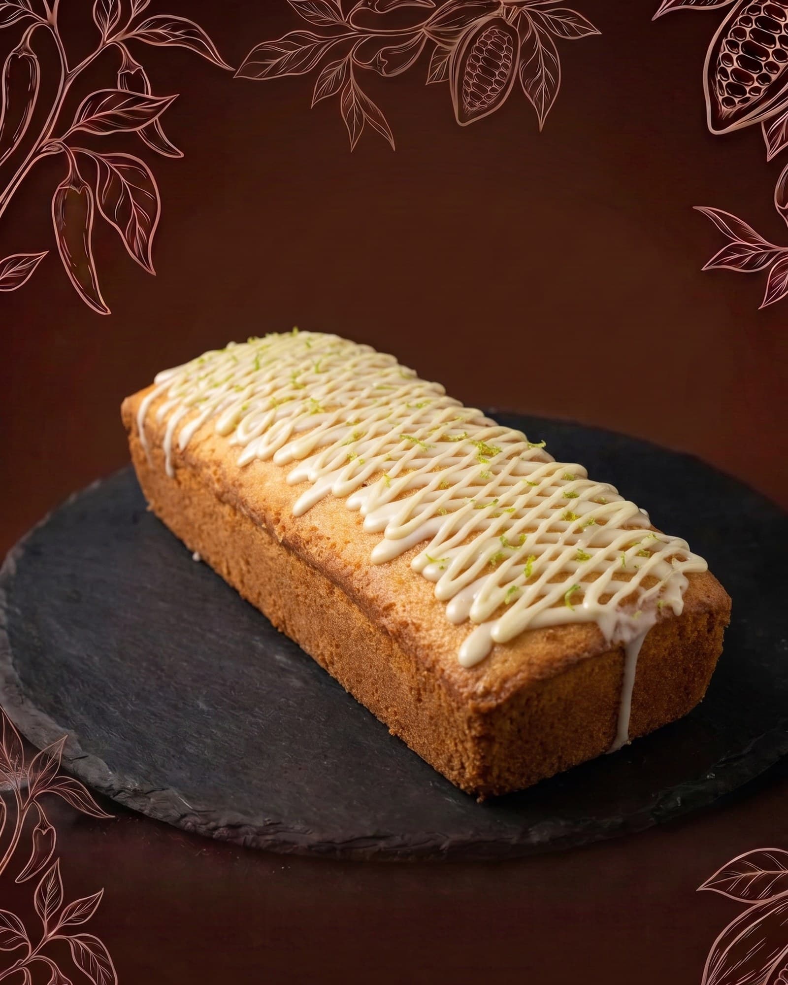 Ponqué rectangular de limón 700 gr